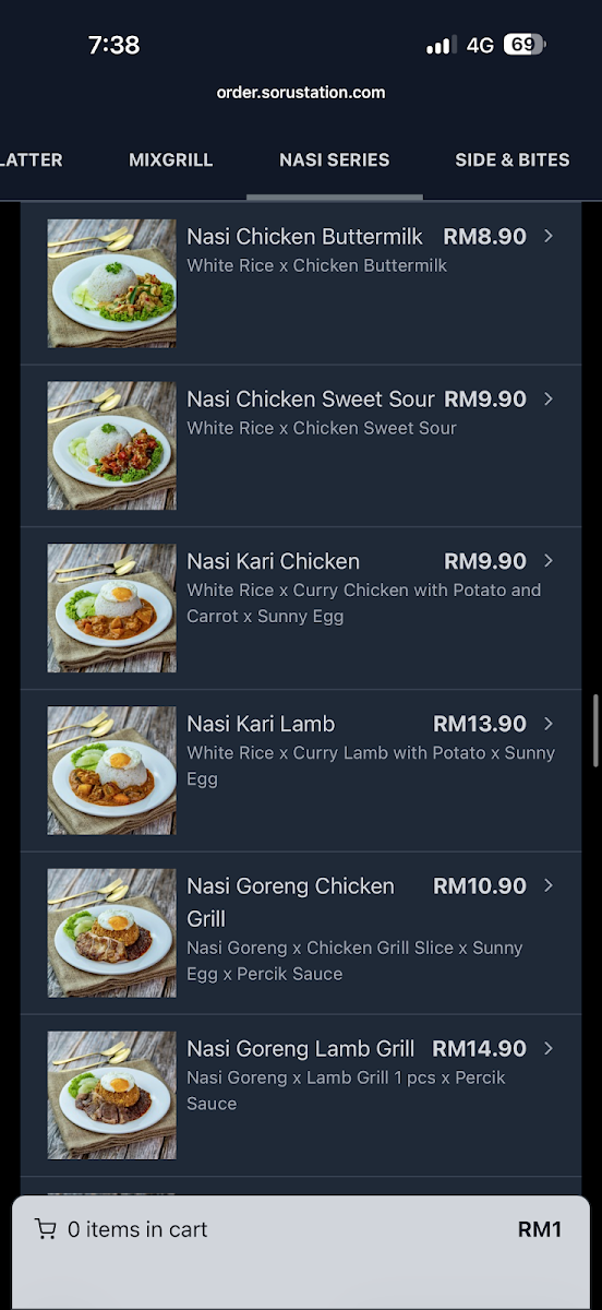 Soru Station Kota Damansara Photo Menu 10