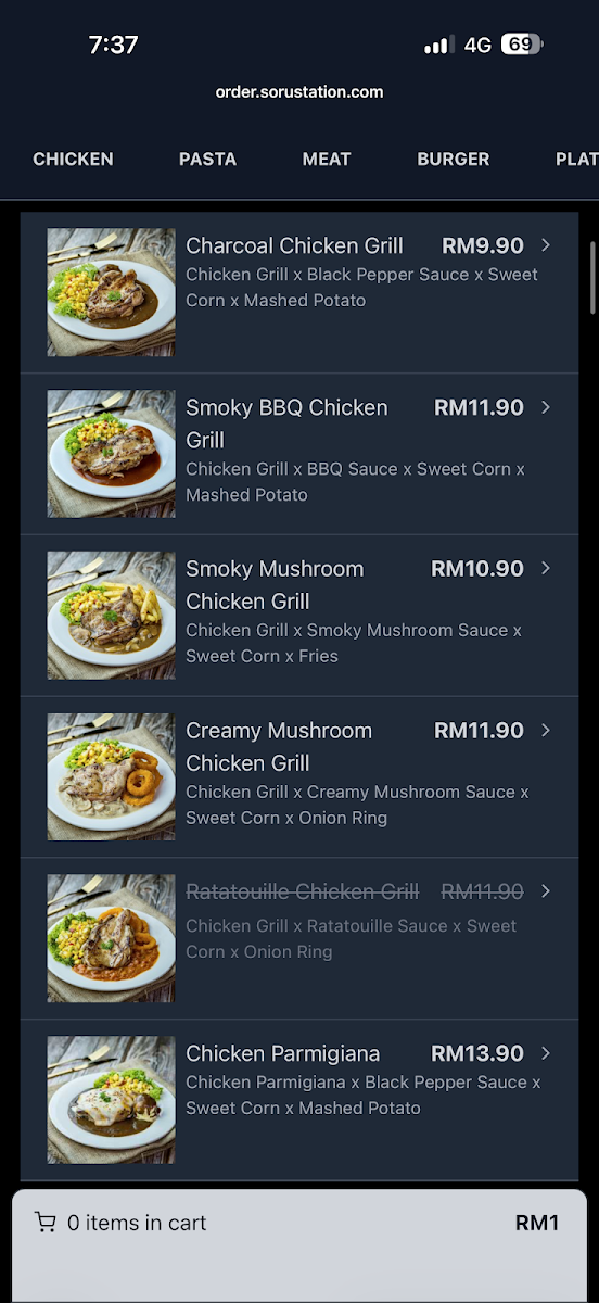 Soru Station Kota Damansara Photo Menu 3