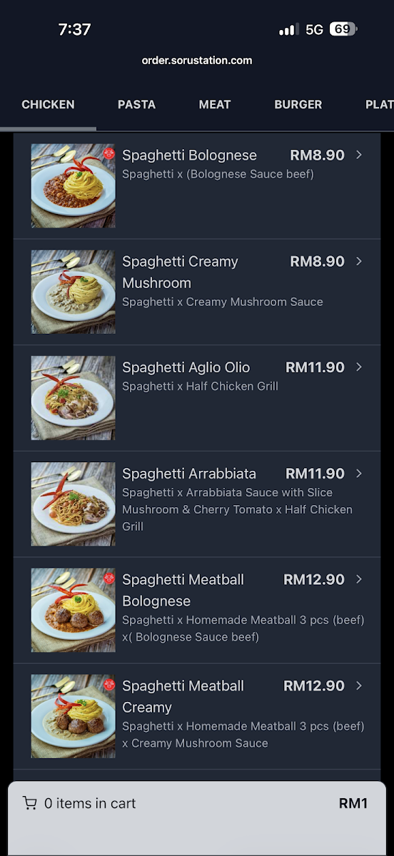 Soru Station Kota Damansara Photo Menu 5