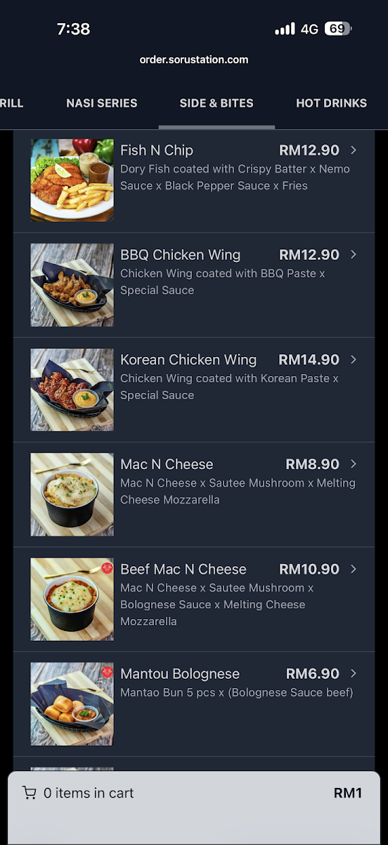 Soru Station Kota Damansara Photo Menu 7