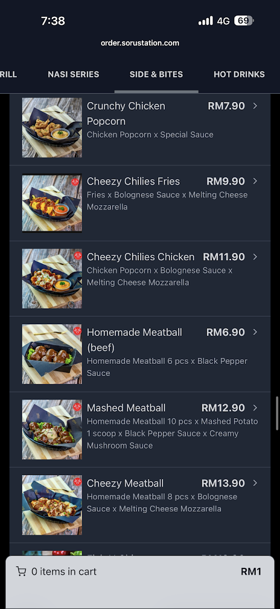 Soru Station Kota Damansara Photo Menu 8