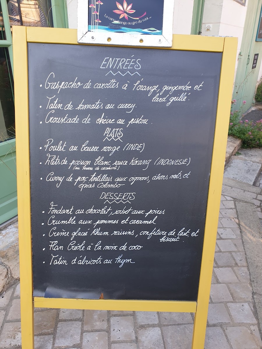 Le Gourmandisier Photo Menu 2