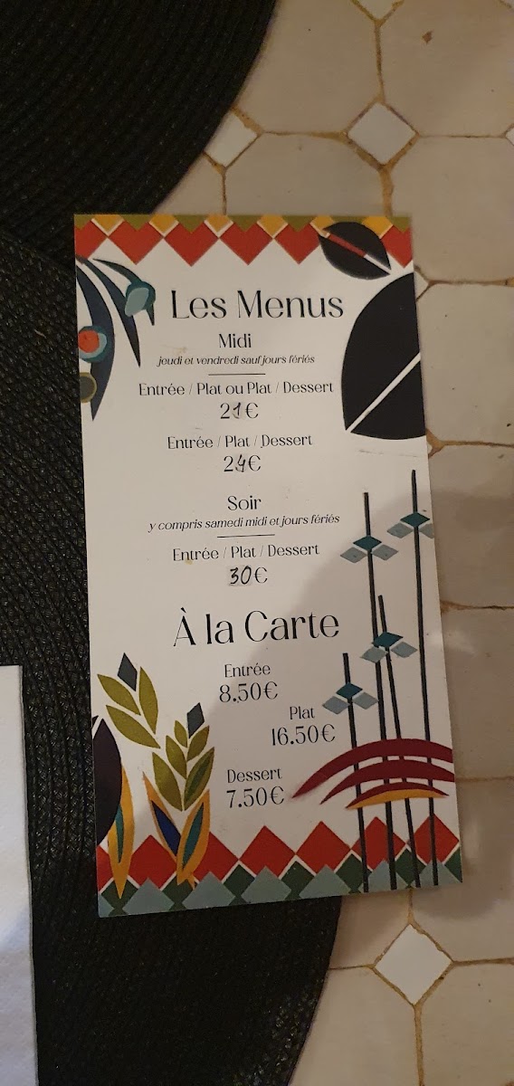 Le Gourmandisier Photo Menu 6