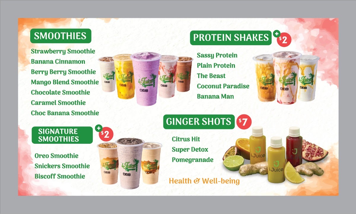 iJuice Sugarcane Photo Menu 4