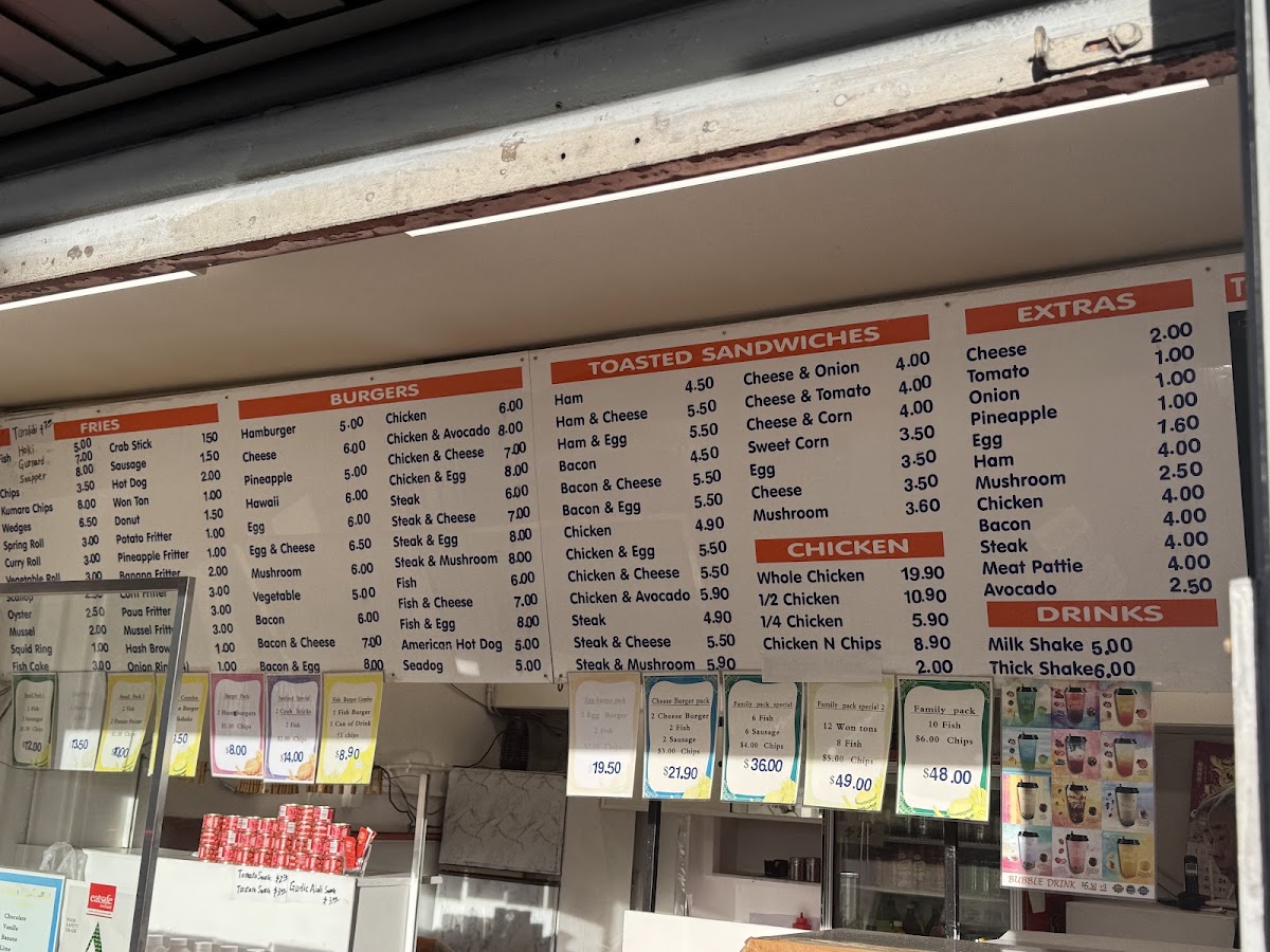 Big Boy Takeaways Photo Menu 1