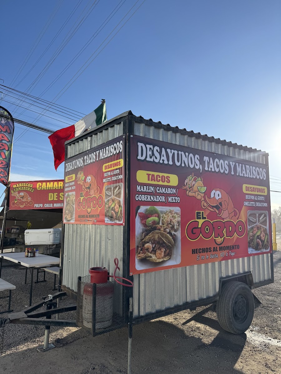 Mariscos y camarones El Gordo Photo Menu 1