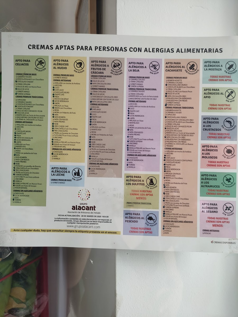 Helados Photo Menu 1