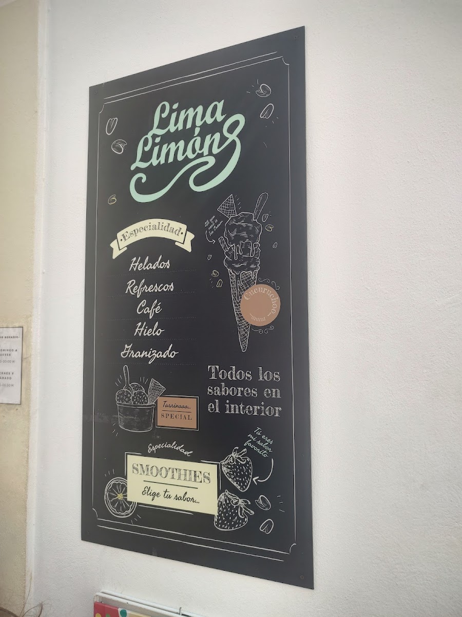 Helados Photo Menu 2