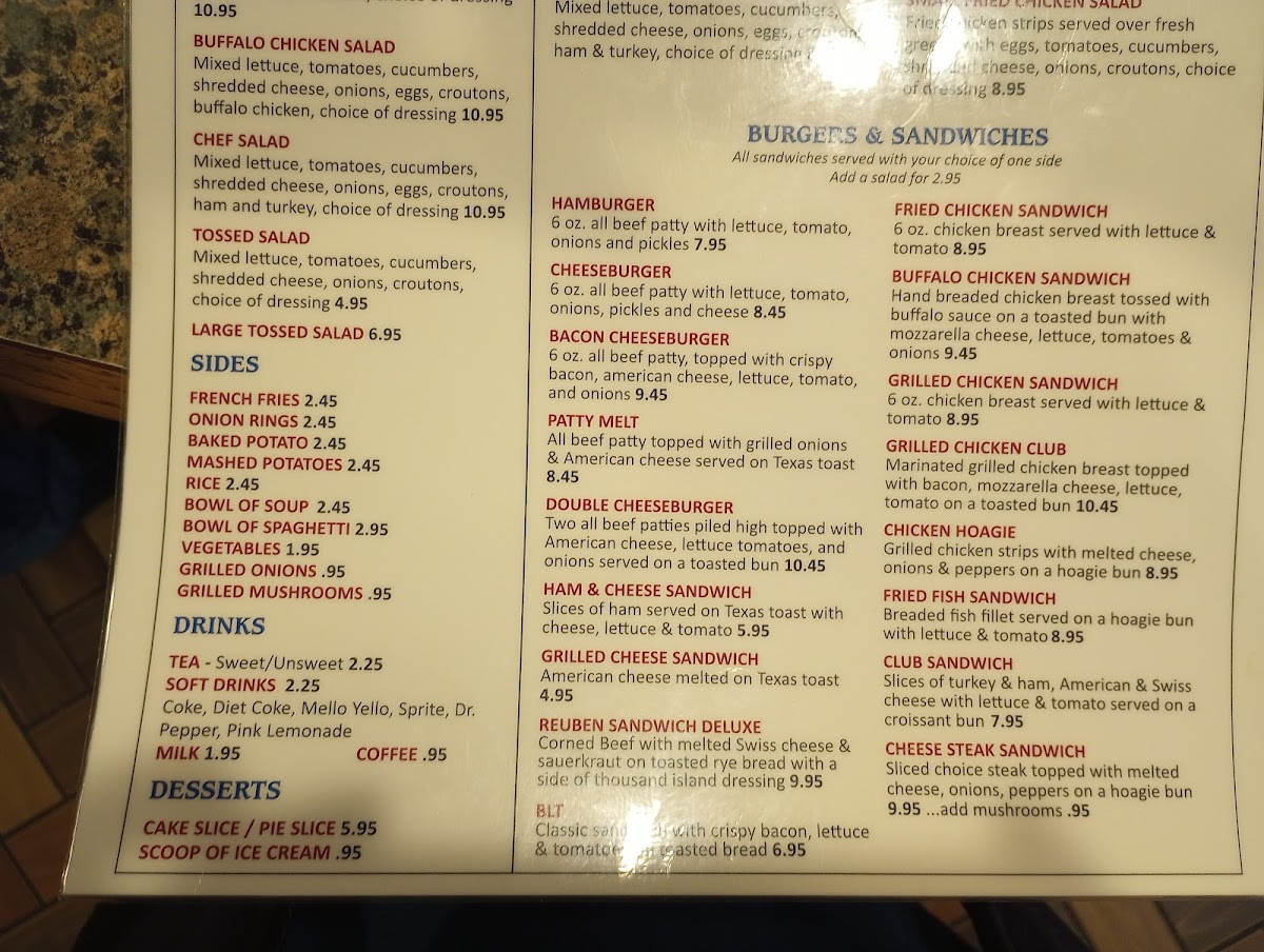 Grecian Steak House Photo Menu 1