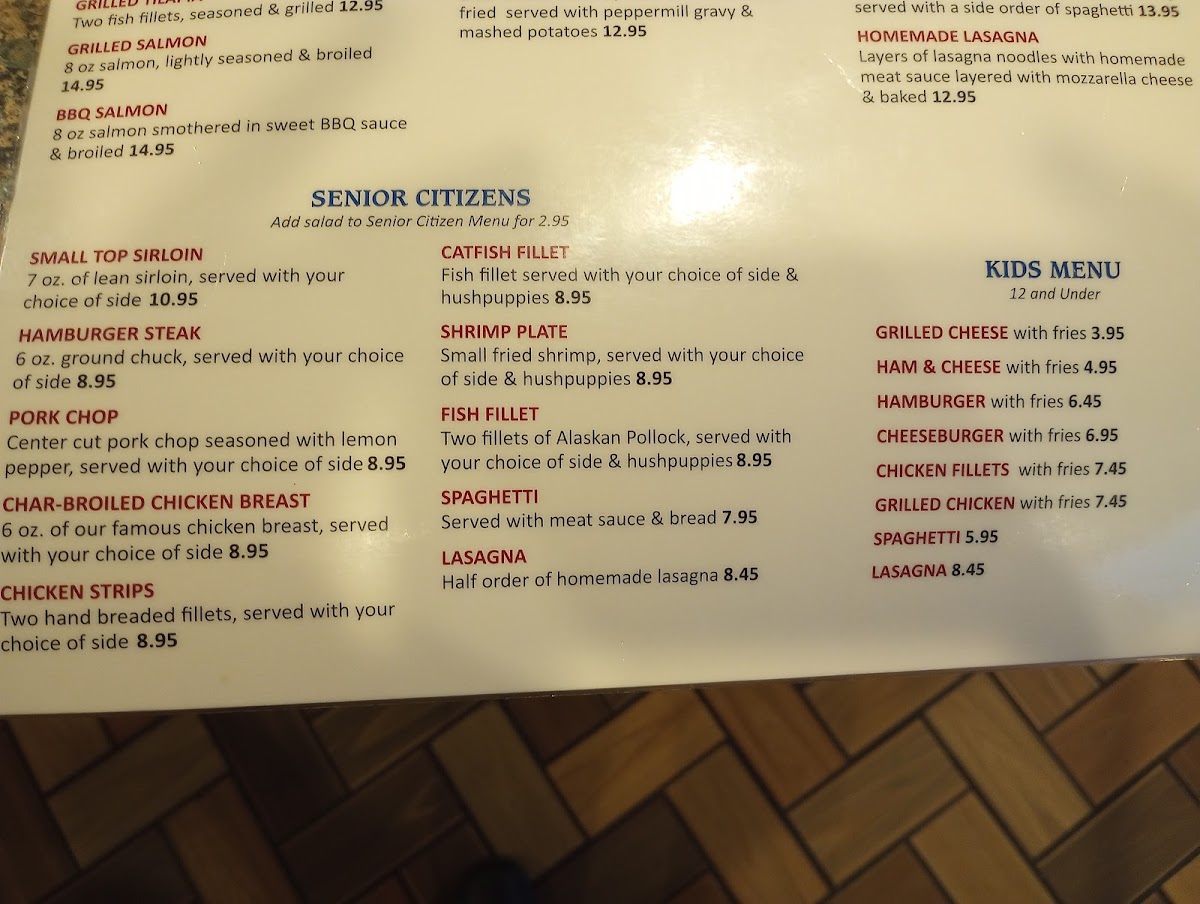Grecian Steak House Photo Menu 4