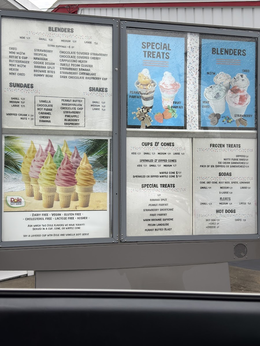Parkway Creamery Photo Menu 1