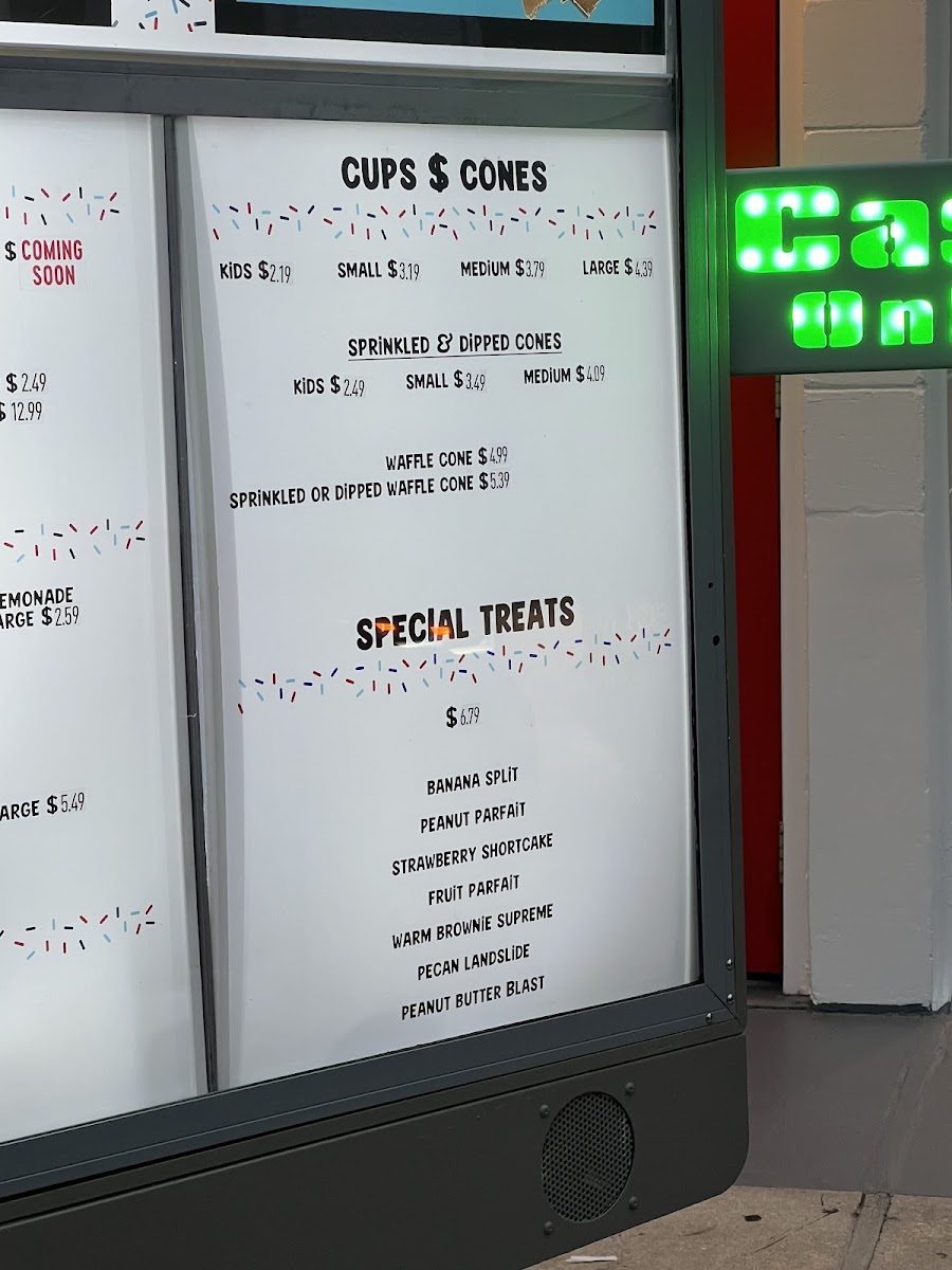 Parkway Creamery Photo Menu 2