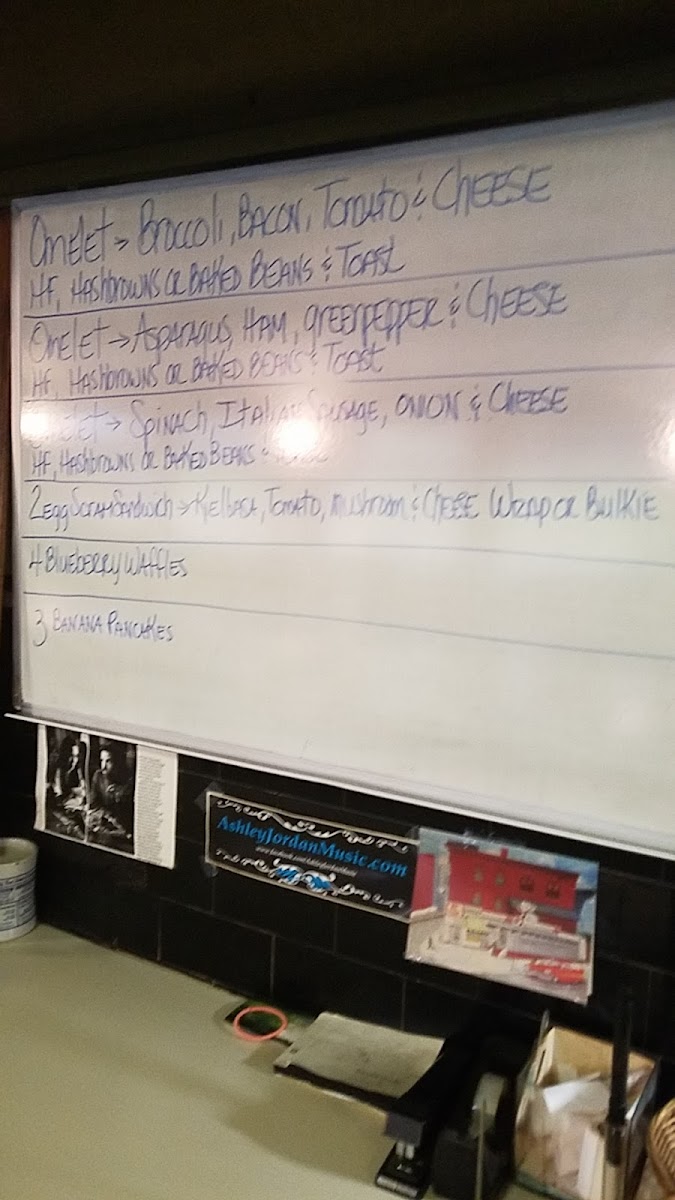 Shirley Airport Diner Photo Menu 2