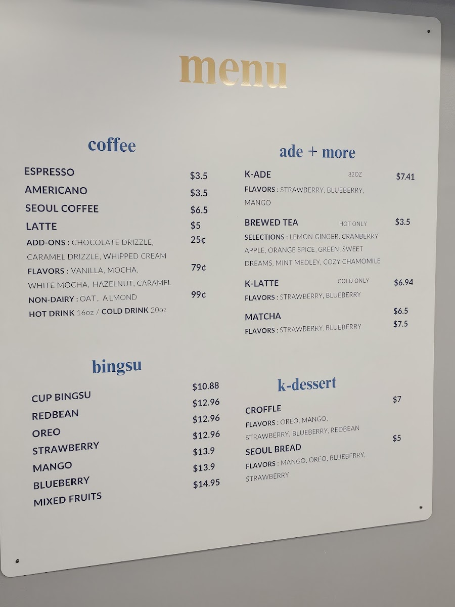 Snowy Town Photo Menu 3