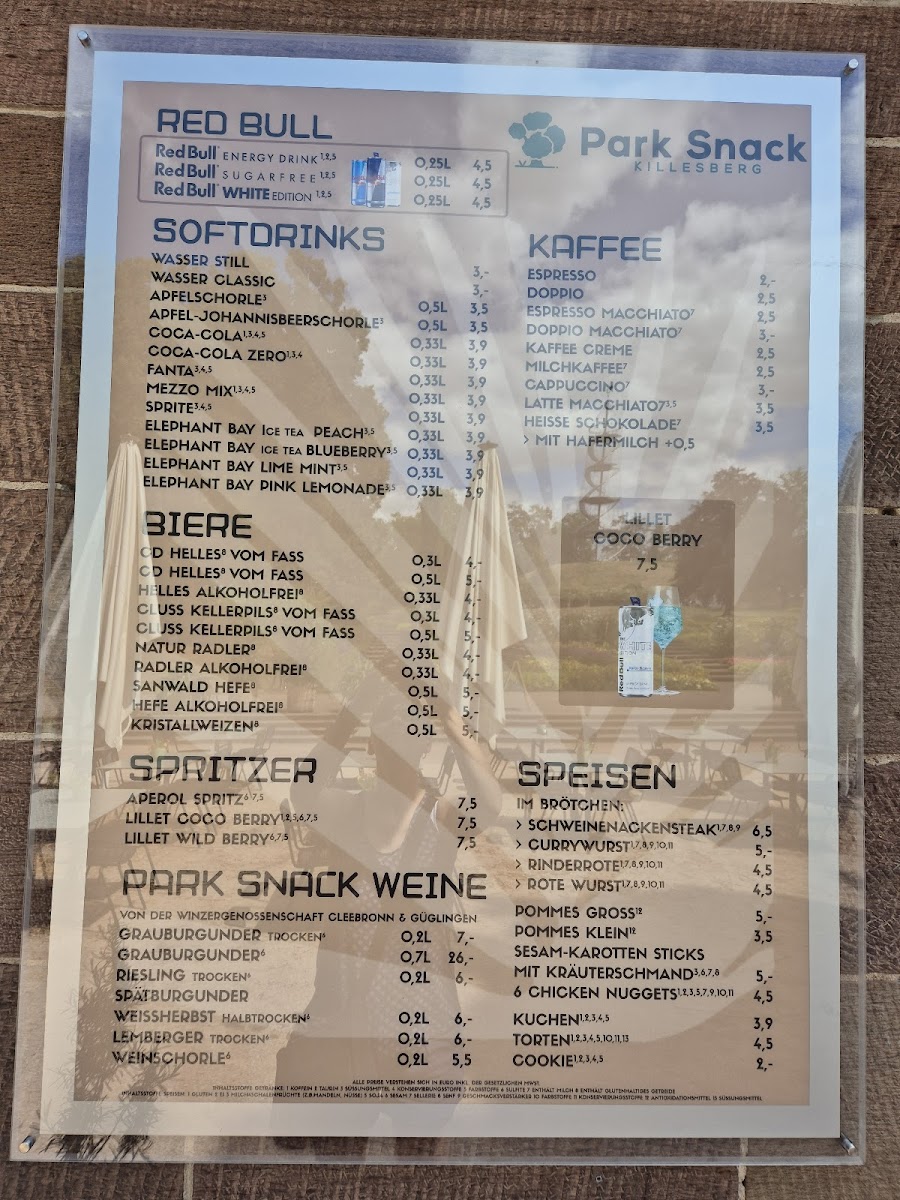 Park Snack - Höhenpark Photo Menu 2