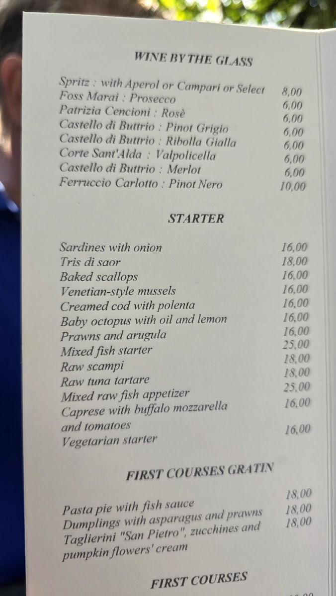Antica Locanda Montin Photo Menu 1