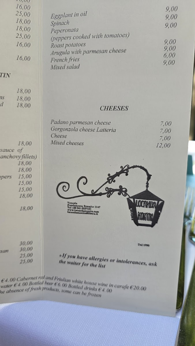 Antica Locanda Montin Photo Menu 3