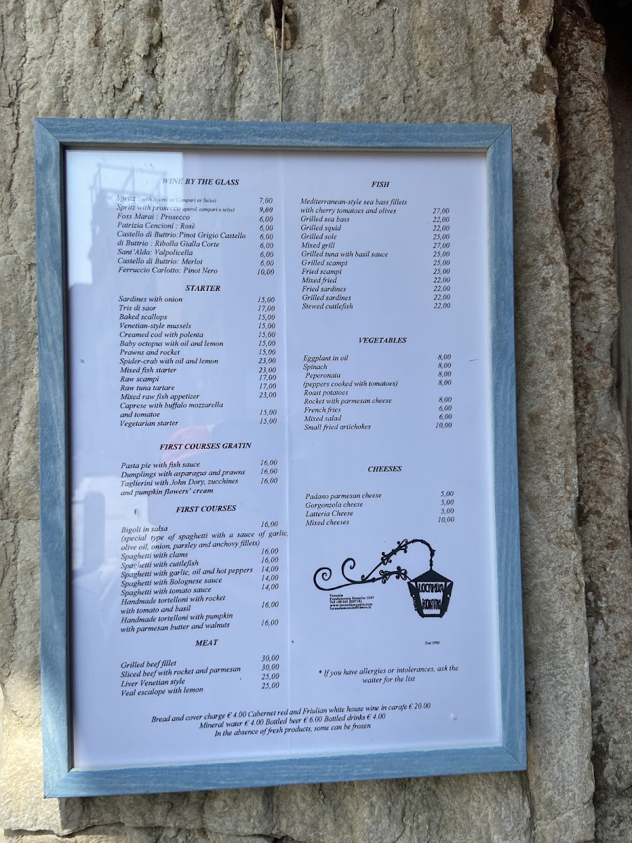 Antica Locanda Montin Photo Menu 9