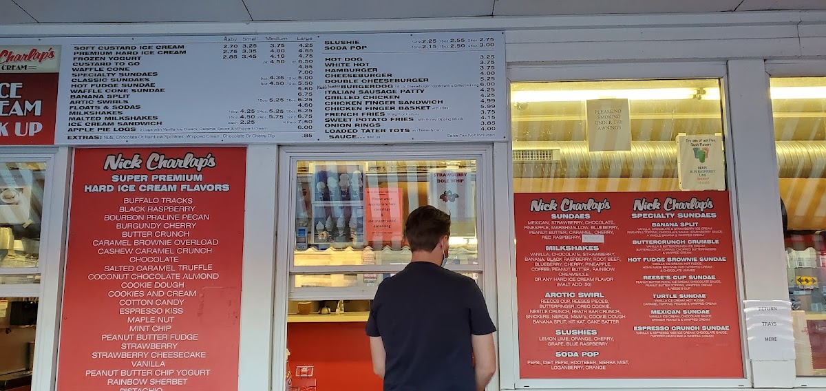 Nick Charlap’s Ice Cream Photo Menu 2