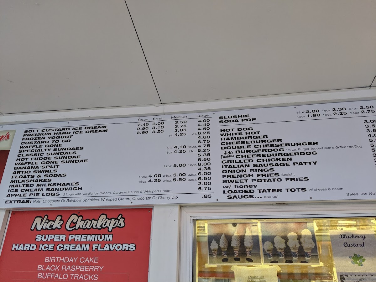 Nick Charlap’s Ice Cream Photo Menu 5
