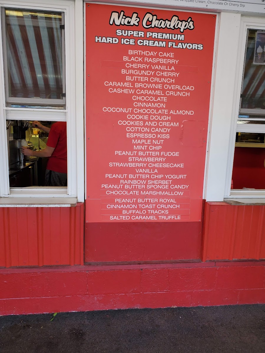 Nick Charlap’s Ice Cream Photo Menu 7