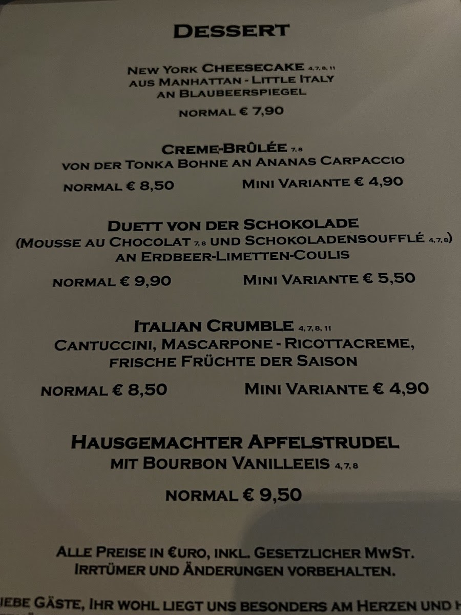 VesTa Grillhouse & Ouzerie Bar Photo Menu 5