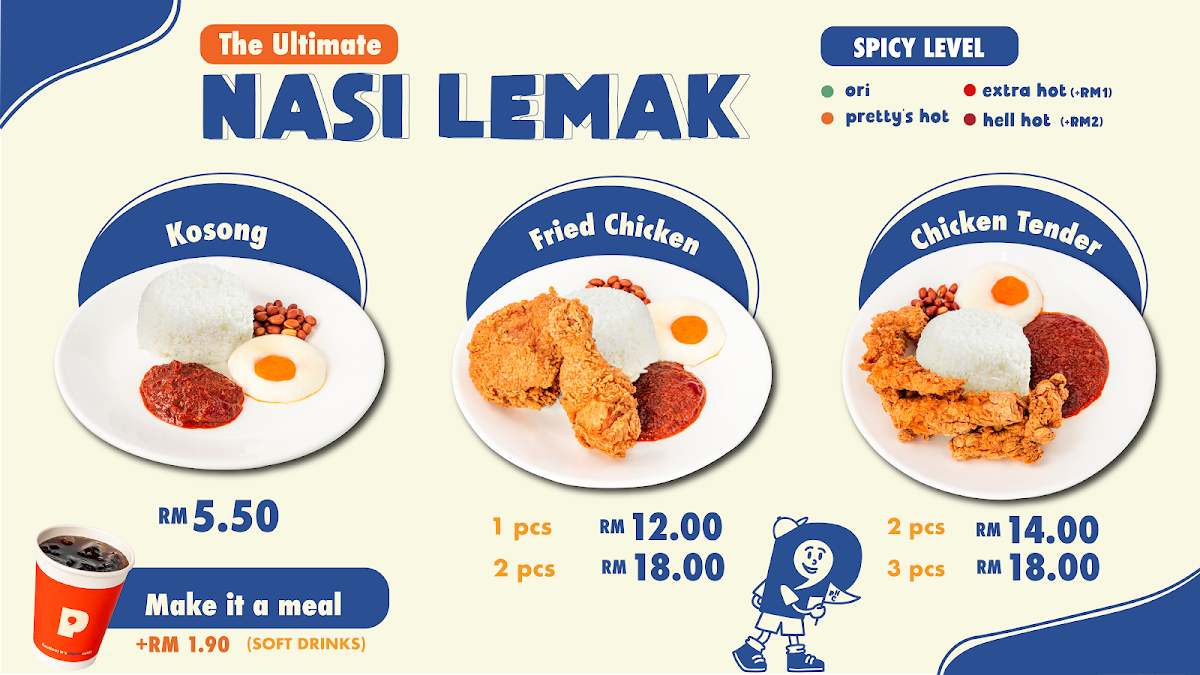 Pretty's Hot Chicken Damansara Uptown Photo Menu 4
