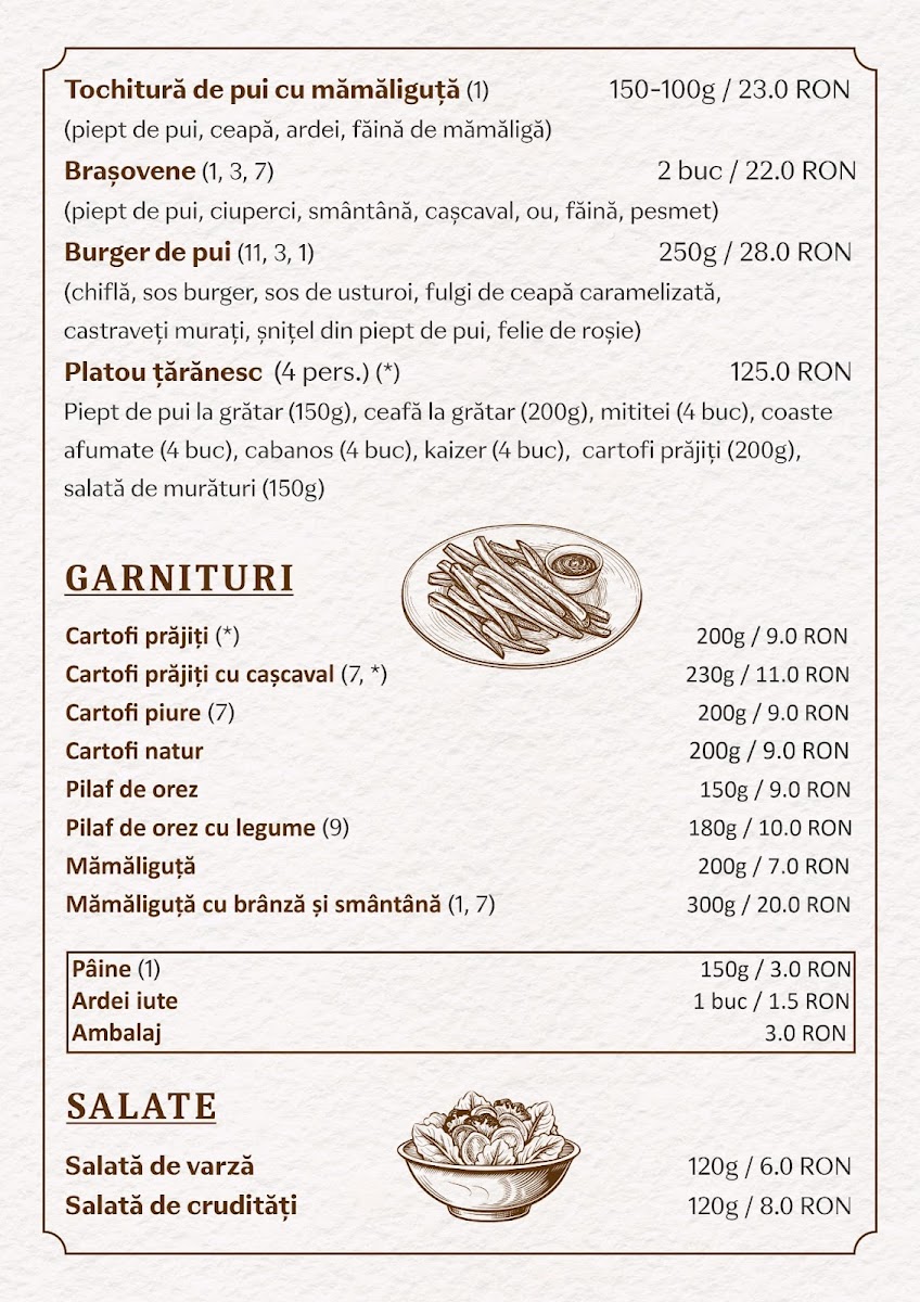 La Coco Photo Menu 1