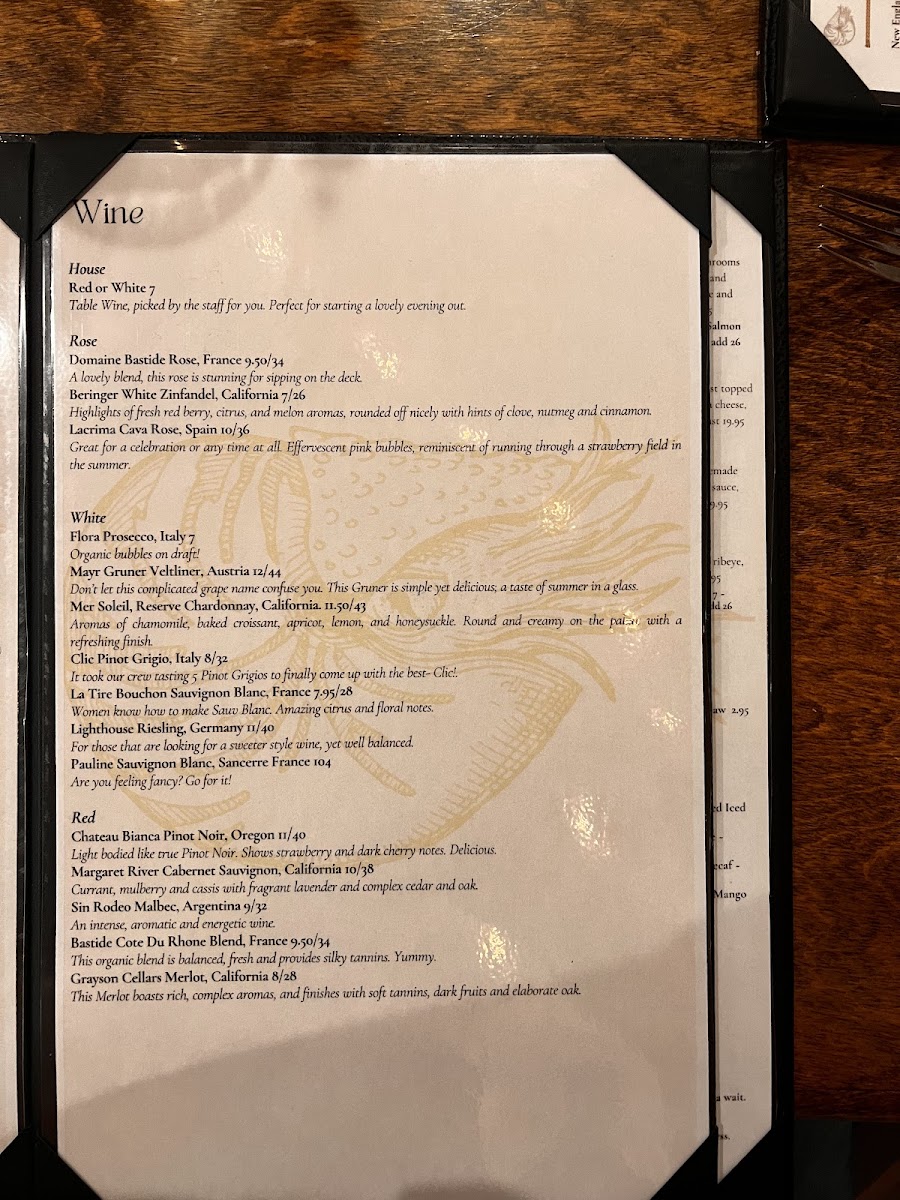 Nautilus Seafood & Grill Photo Menu 6