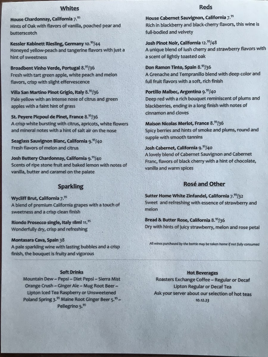 Nautilus Seafood & Grill Photo Menu 8