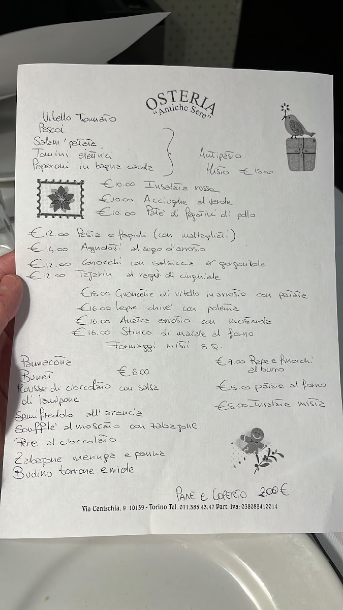 Antiche Sere Photo Menu 6