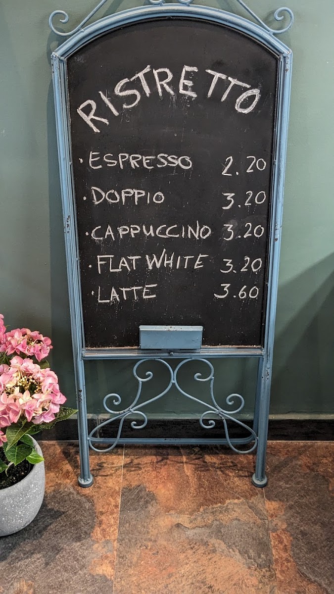 Ristretto Café Photo Menu 1