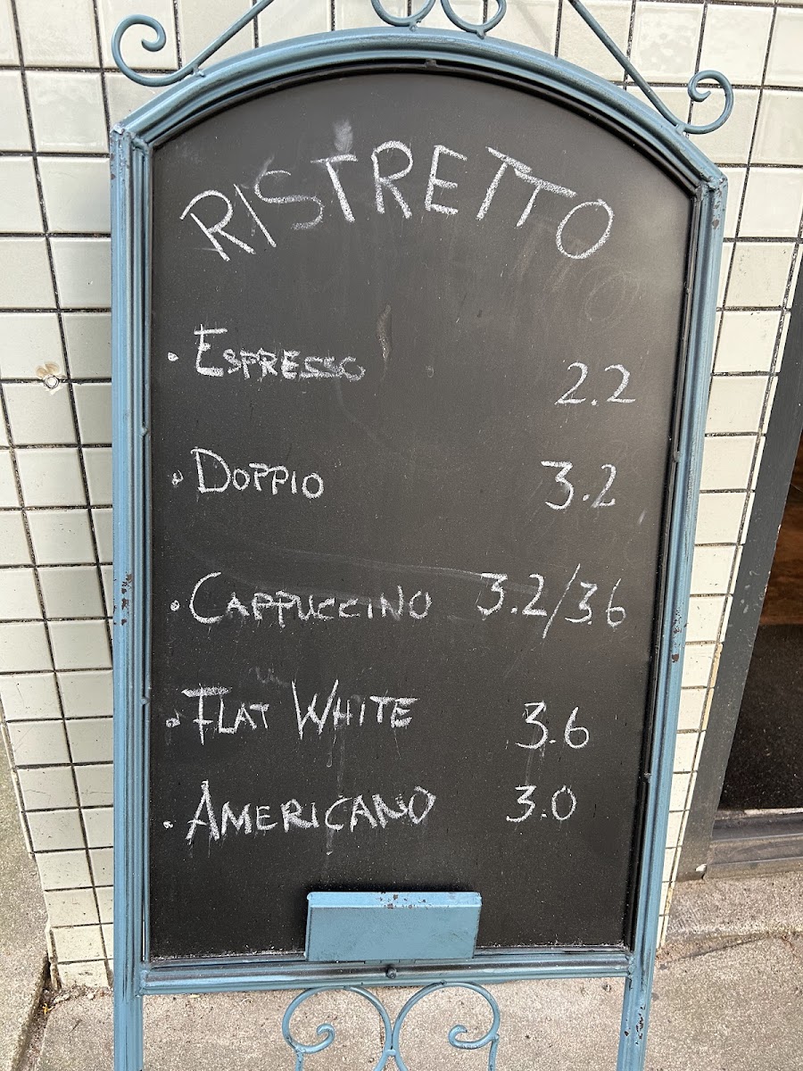 Ristretto Café Photo Menu 2