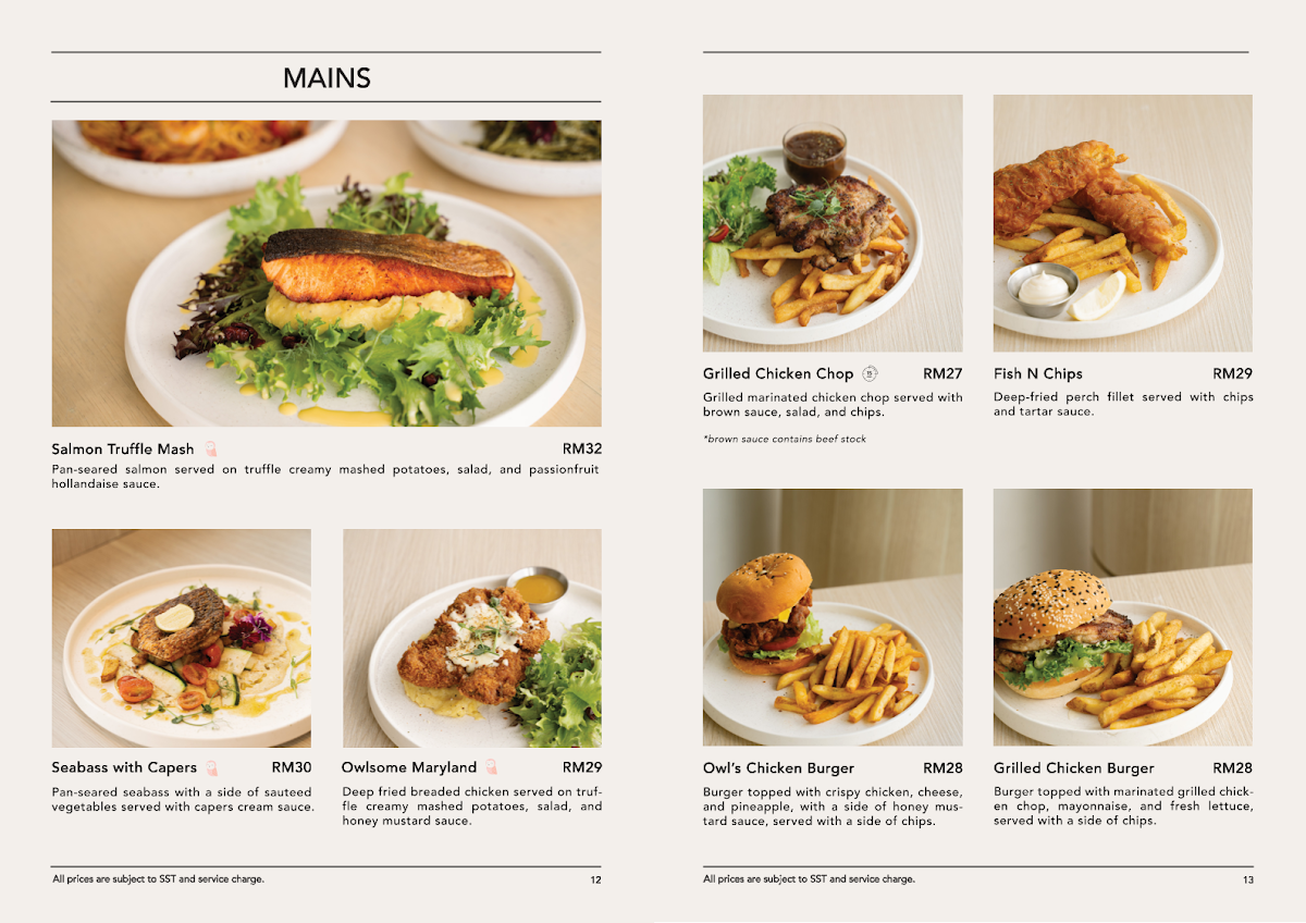 New Chapter by The Owls Cafe Photo Menu 1