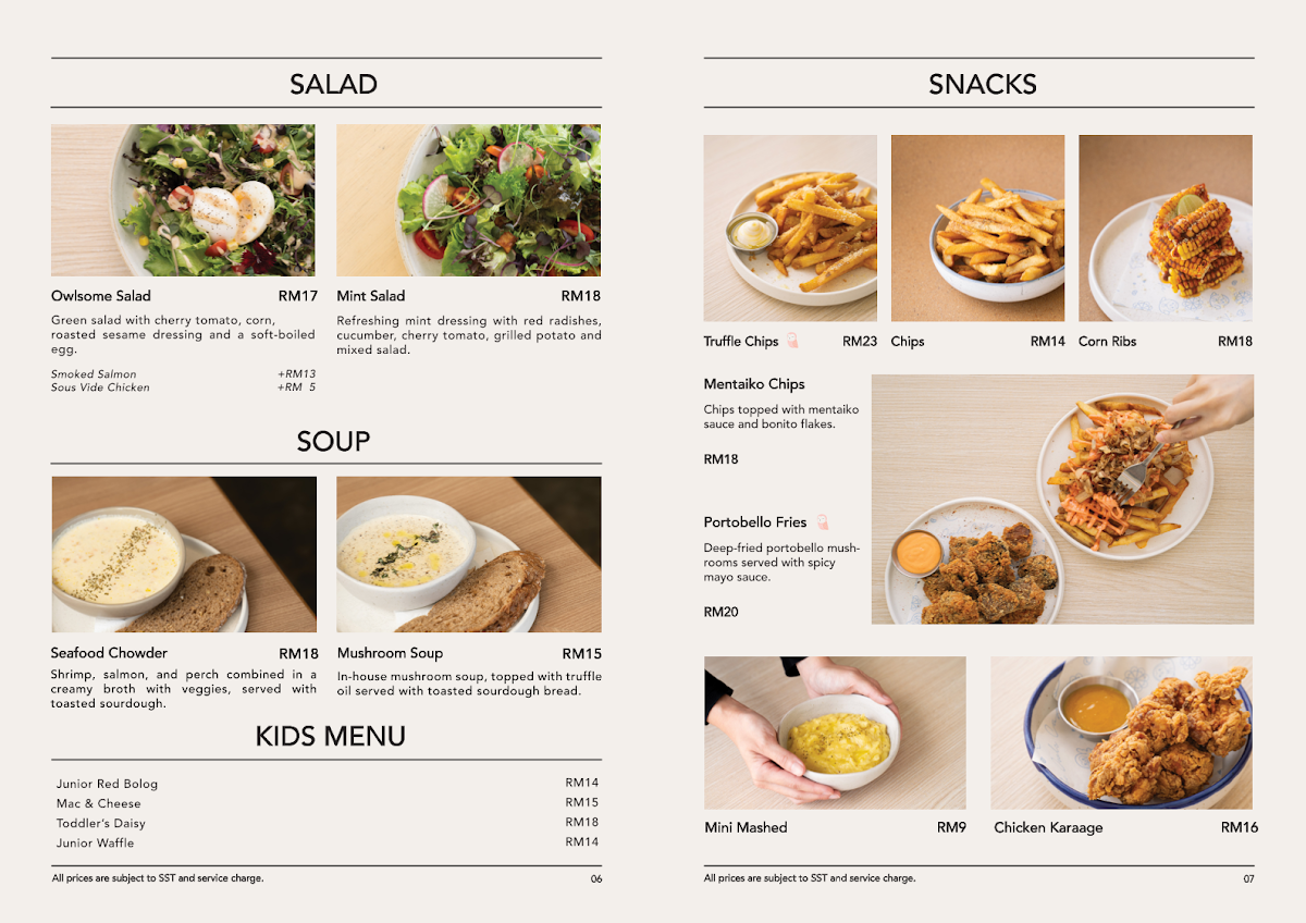 New Chapter by The Owls Cafe Photo Menu 3