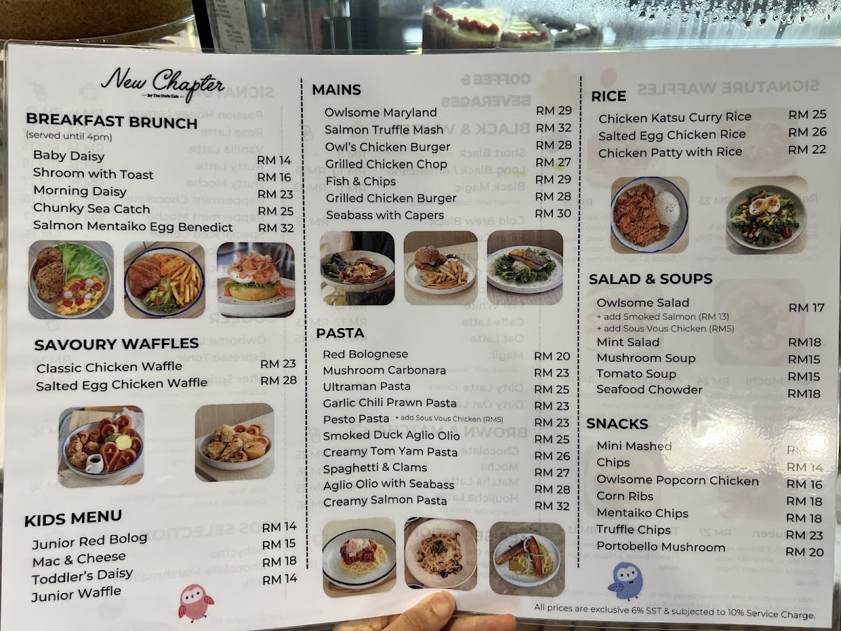 New Chapter by The Owls Cafe Photo Menu 7