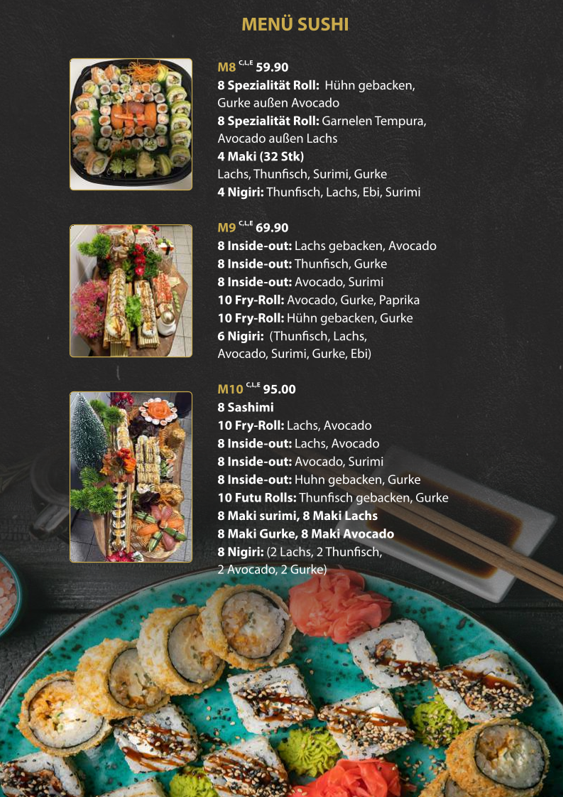 Vietnam Quan Asian Kitchen & Sushi Photo Menu 9
