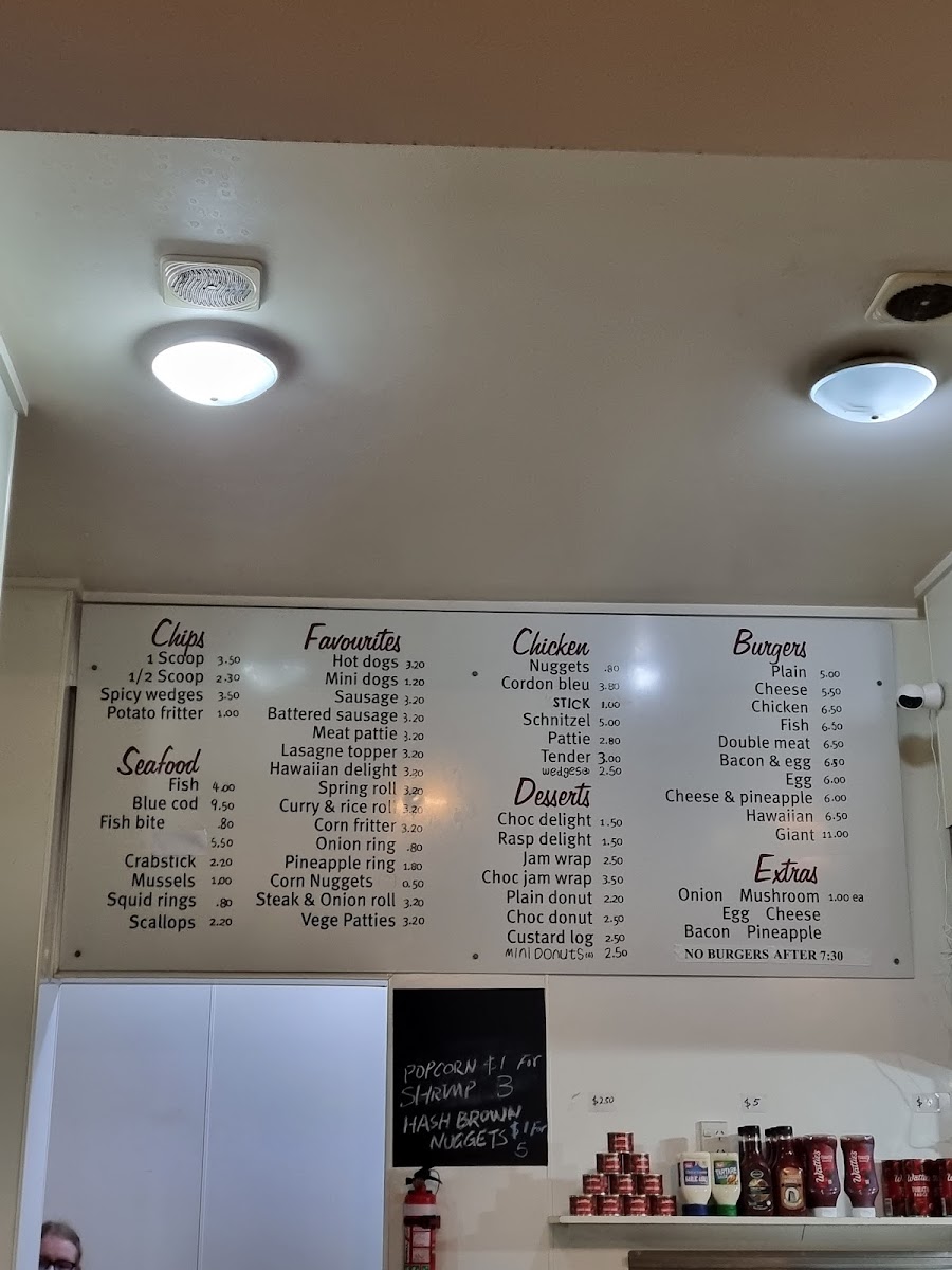 King Street Takeaways Photo Menu 2