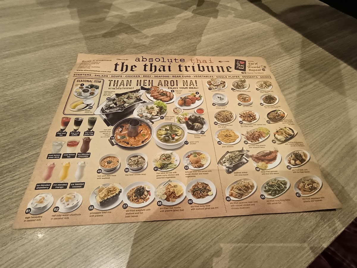 Absolute Thai Sunway Big Box Photo Menu 3