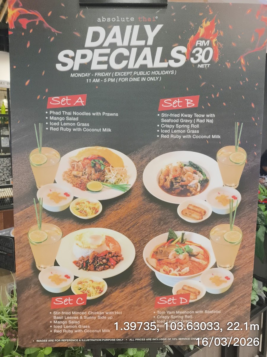 Absolute Thai Sunway Big Box Photo Menu 4