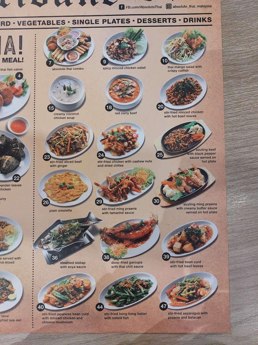 Absolute Thai Sunway Big Box Photo Menu 6