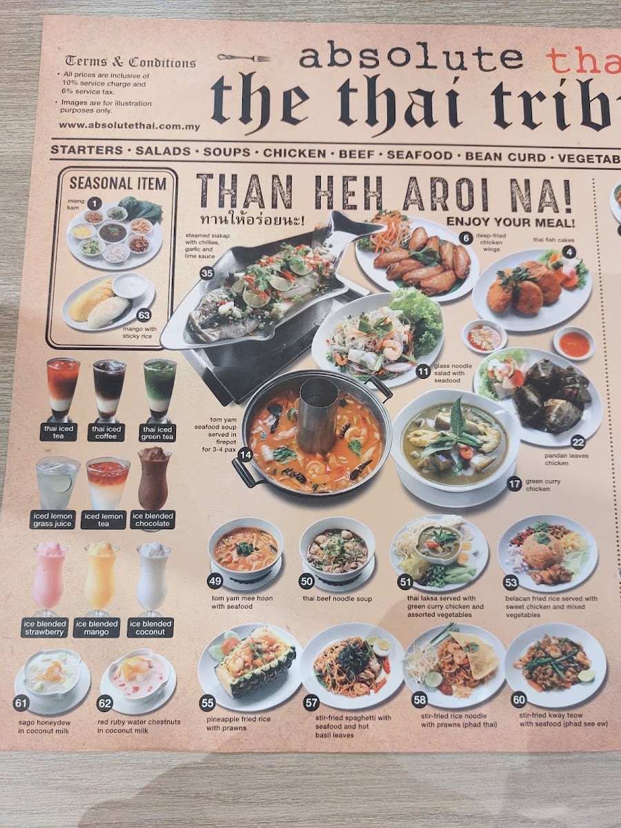 Absolute Thai Sunway Big Box Photo Menu 8
