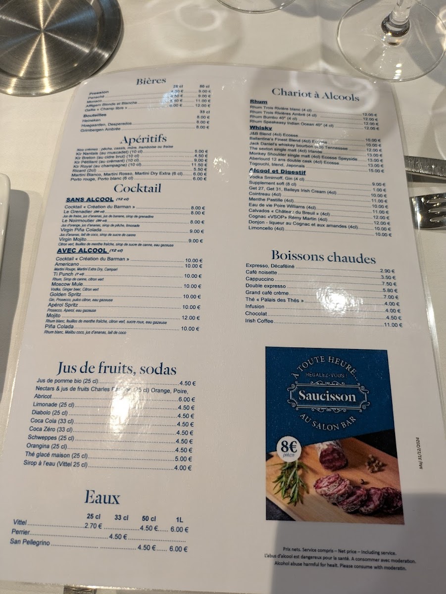 La Brasserie de La Baule Photo Menu 1