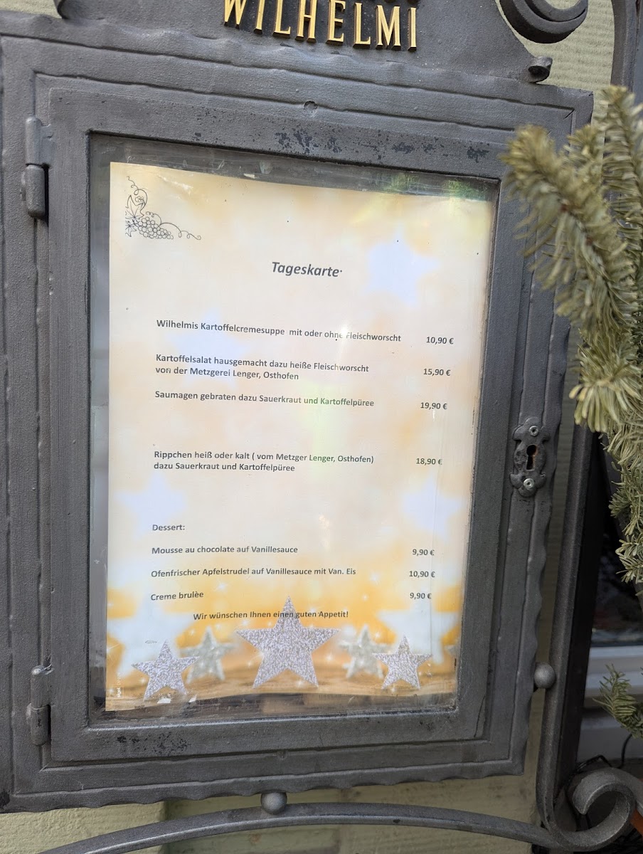 Weinhaus Wilhelmi Photo Menu 2
