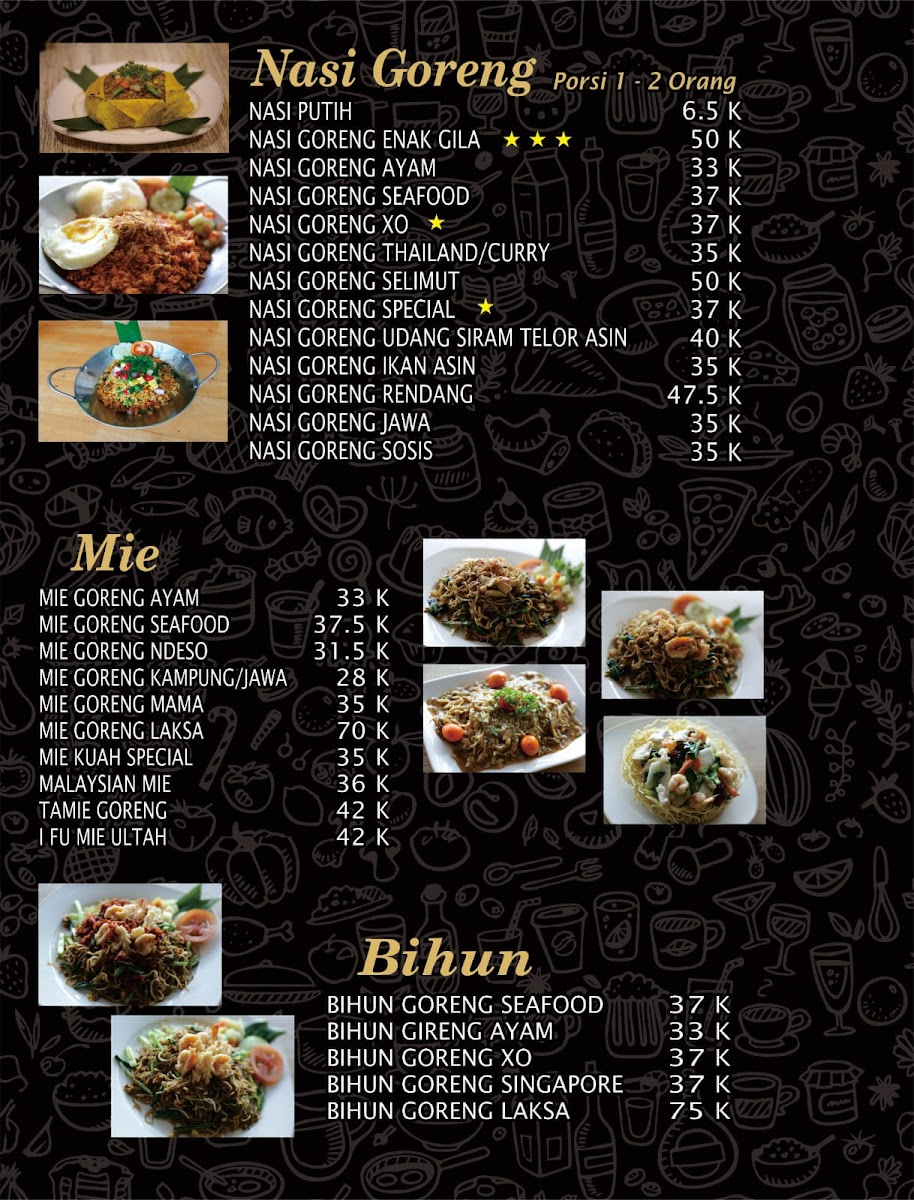 The DOME's Café & Resto Photo Menu 3