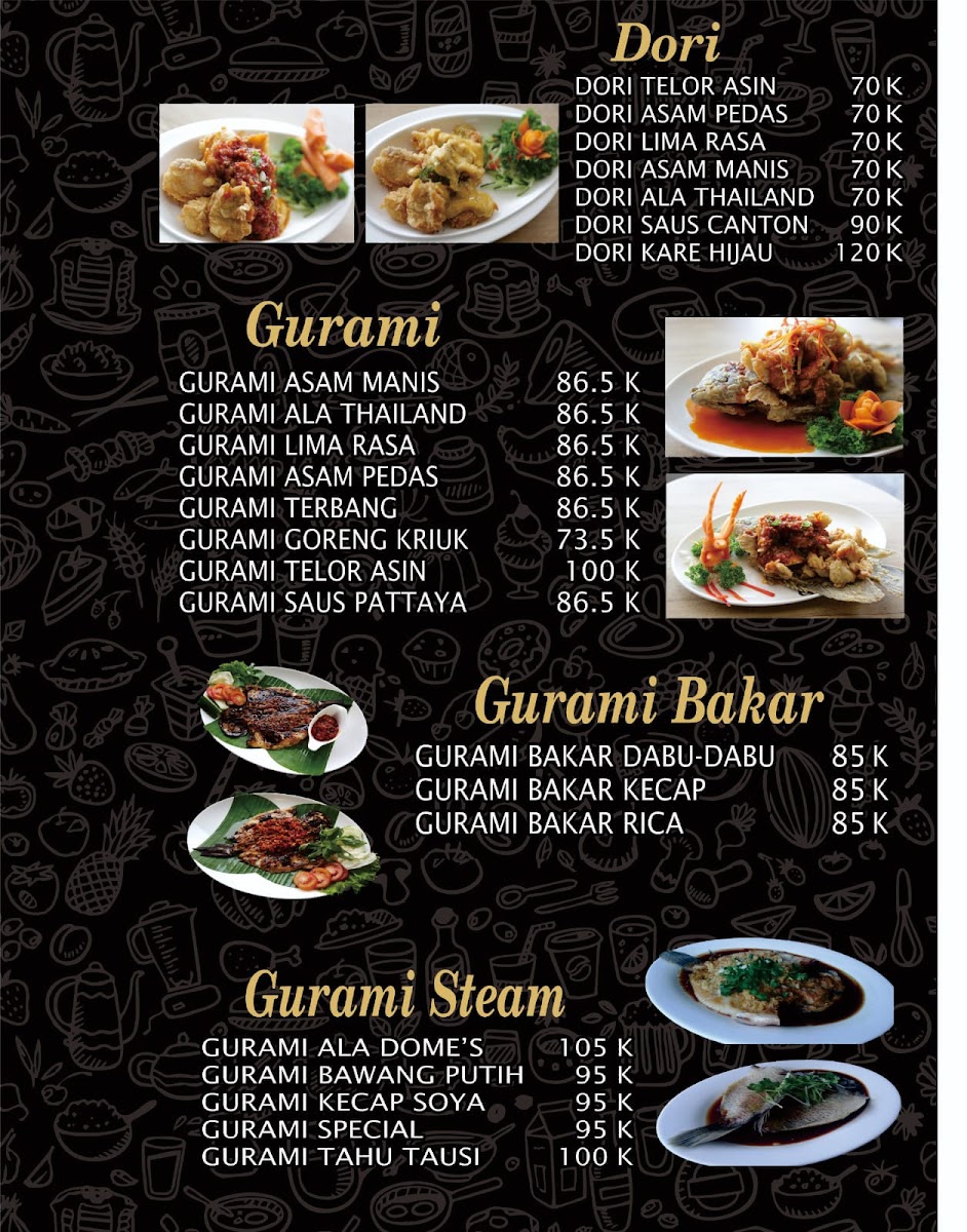 The DOME's Café & Resto Photo Menu 6