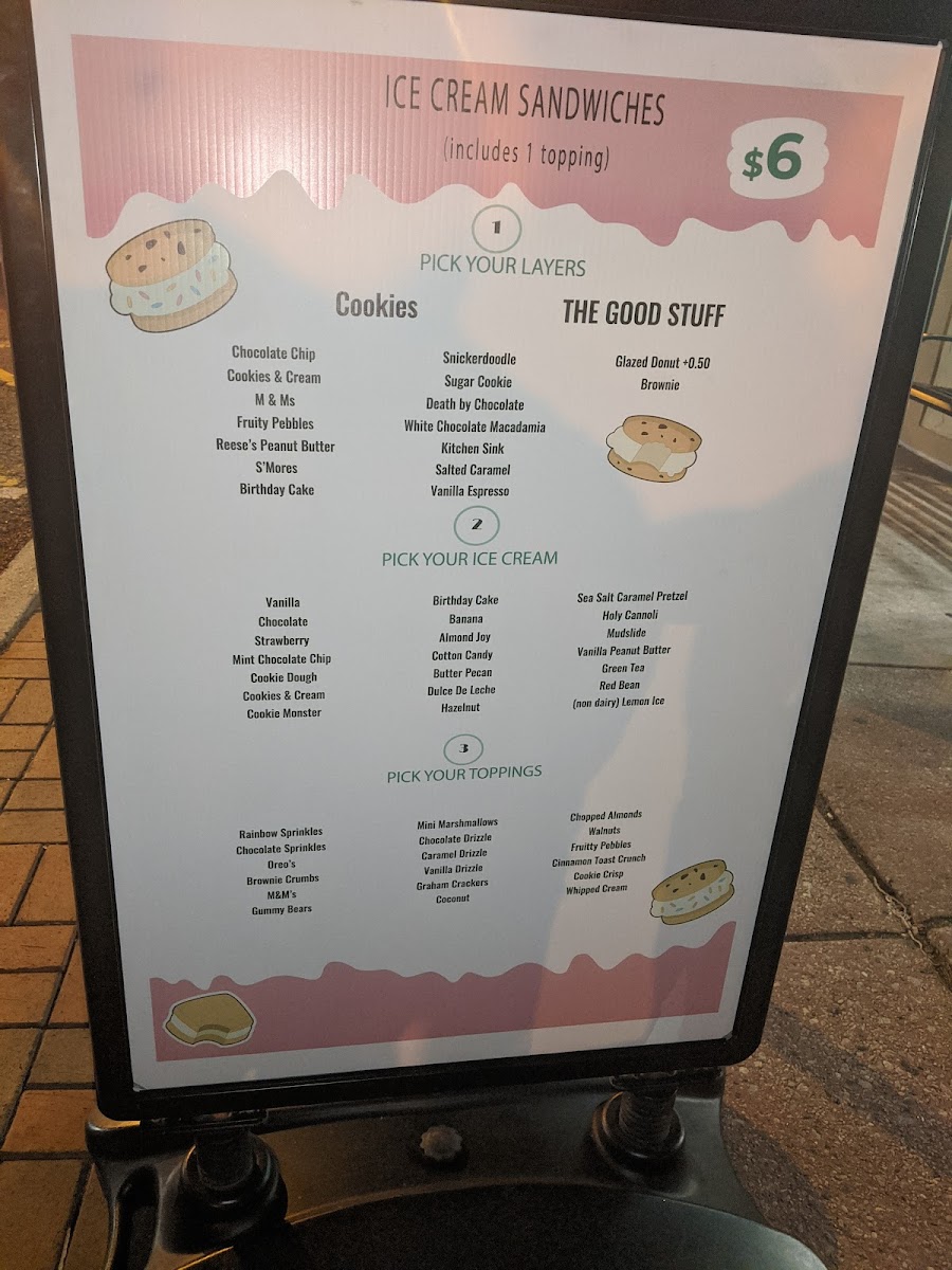 Stack Creamery Photo Menu 3
