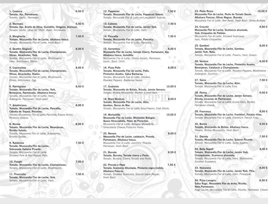 Il Laboratorio Della Pizza Photo Menu 1