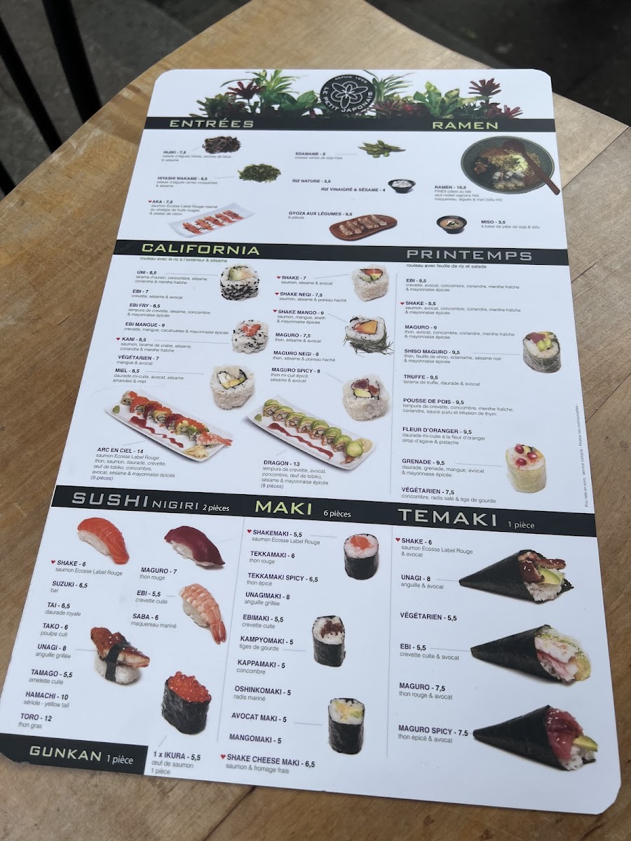 Le Petit Japonais Photo Menu 7