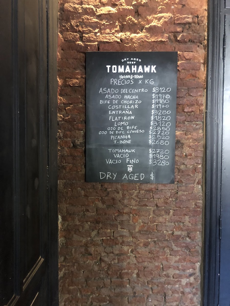TOMAHAWK Photo Menu 6
